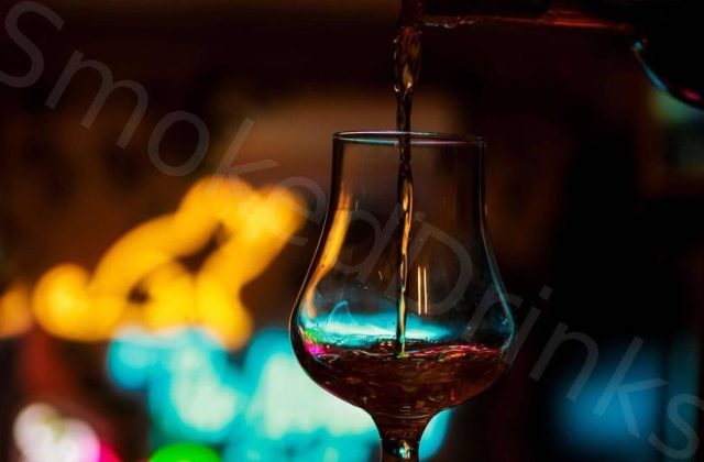 Glass of bourbon